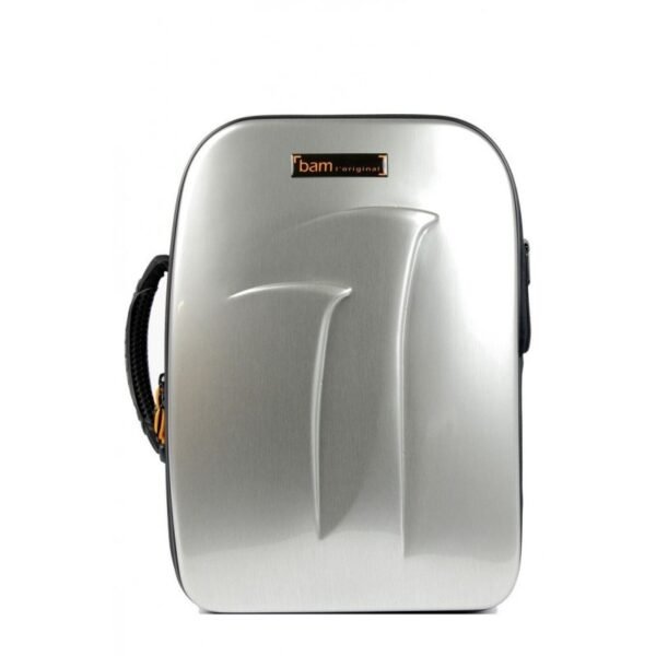 estuche-clarinete-bam-nuevo-trekking-trek3027ms Estuche clarinete Si b. Bam Nuevo Trekking & espacio para atril TREK3027MS Brushed aluminum Aluminio cepillado