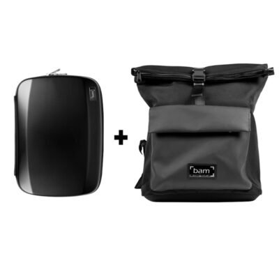 Estuche clarinete Bam Stage Hightech STAGE3027IN + Mochilla Bam Bamtech BTECH9003N Black Negro