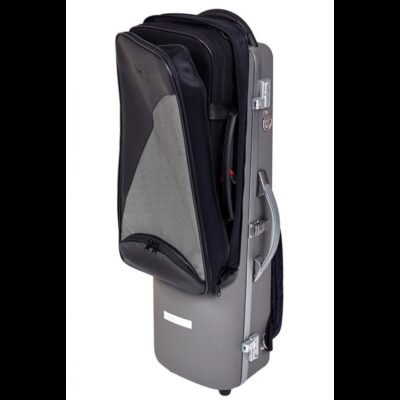 Estuche clarinete triple bajo do +  soprano Si. b/La Bam Panther Hightech PANT3126XL (PANT3026XL + 3128S) Gray Gris