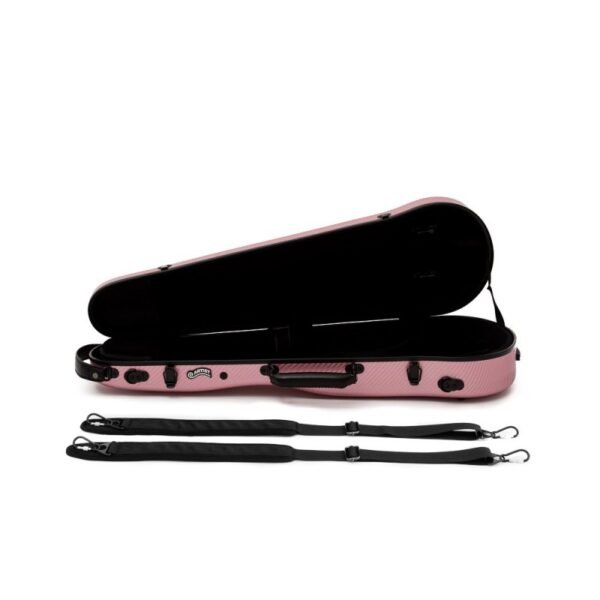 Estuche violín Artist Dynamic policarbonato forma 4/4 Pink Rosa