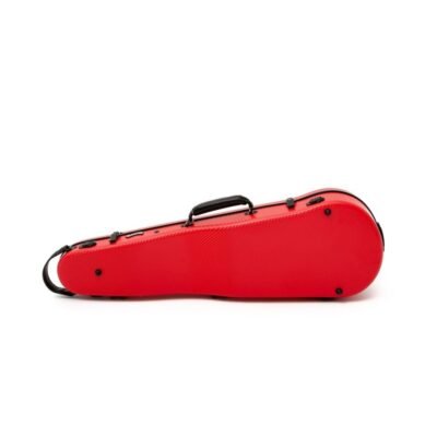 Estuche violín Artist Dynamic policarbonato forma 4/4 Red Rojo