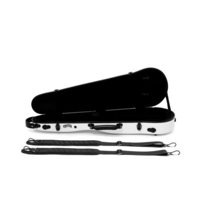 Estuche violín Artist Dynamic policarbonato forma 4/4 White Blanco