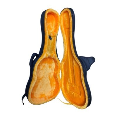 Estuche guitarra clásica Rapsody CSG002A Black/golden Negro/Dorado