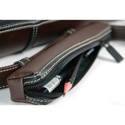 Estuche para 1 arco de contrabajo Pedi Brown Marrón