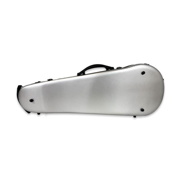 Estuche viola Artist Dynamic policarbonato forma Brushed aluminum Aluminio cepillado