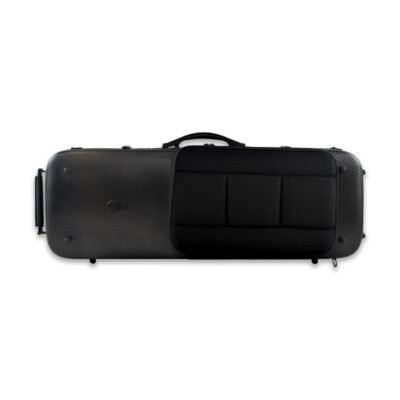 Estuche viola Artist Dynamic policarbonato rectangular con bolsa partituras Black Negro