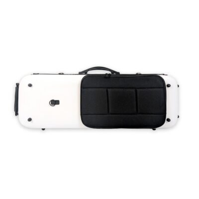 Estuche viola Artist Dynamic policarbonato rectangular con bolsa partituras White Blanco