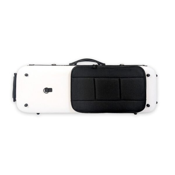 Estuche viola Artist Dynamic policarbonato rectangular con bolsa partituras White Blanco