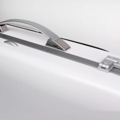 Estuche de viola Bam Ice Suprême Hightech rectangular SUP5301XLW White/silver Blanco/Plata