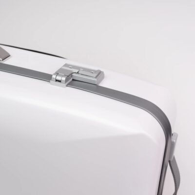 Estuche de viola Bam Ice Suprême Hightech rectangular SUP5301XLW White/black Blanco/Negro