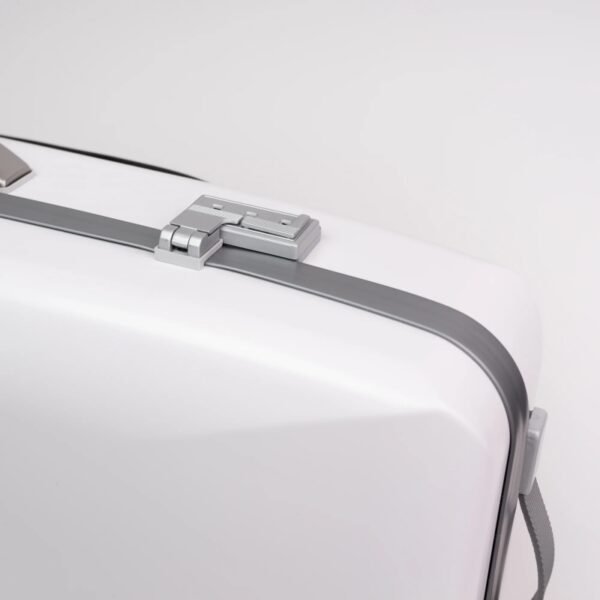 Estuche de viola Bam Ice Suprême Hightech rectangular SUP5301XLW White/black Blanco/Negro