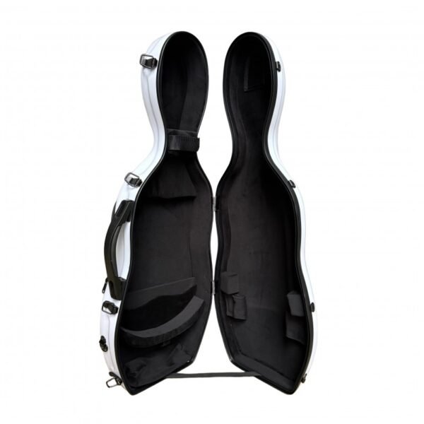 Estuche viola Rapsody Rocket con bolsa para partituras White Blanco