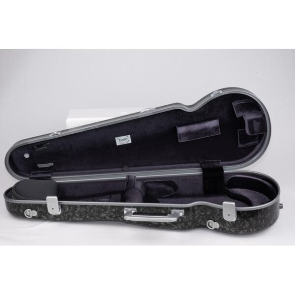 Estuche violín Bam Rocks Hightech forma ROC2002XLS Carbon Forge