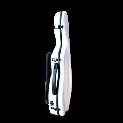 Estuche violín Rapsody Rocket  forma 4/4 con bolsa para partirturas 4/4 White Blanco