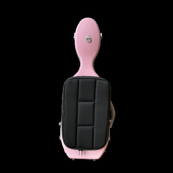 Estuche violín Rapsody Rocket  forma 4/4 con bolsa para partirturas 4/4 Pink Rosa