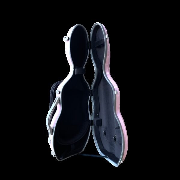 Estuche violín Rapsody Rocket  forma 4/4 con bolsa para partirturas 4/4 Pink Rosa