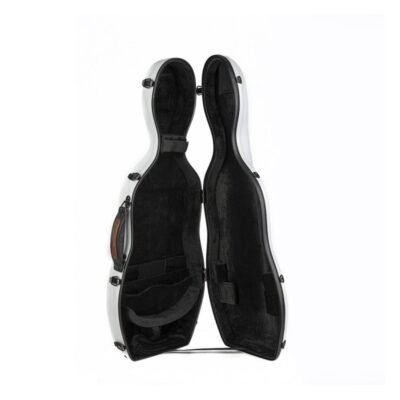 Estuche violín Rapsody Rocket  forma 4/4 con bolsa para partirturas 4/4 White Blanco