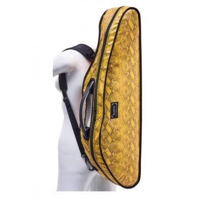 Funda violín Bam Hoody Snake para modelo Hightech Slim HO2000XLS 4/4 Yellow Amarillo