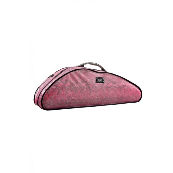Funda violín Bam Hoody Snake para modelo Hightech Slim HO2000XLS 4/4 Pink Rosa