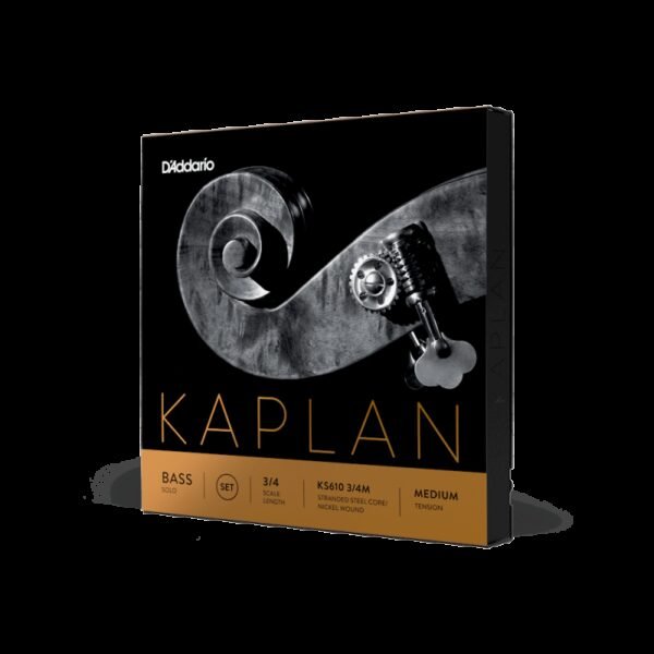 Juego de cuerdas contrabajo D'Addario Kaplan Solo 3/4 KS610 3/4