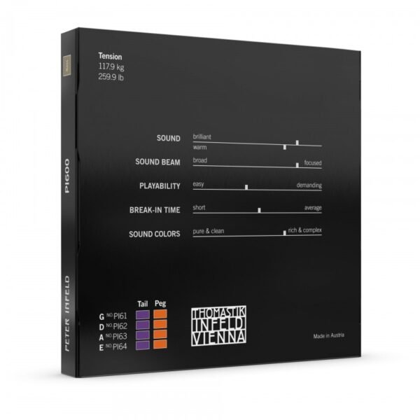 Juego de Cuerdas de contrabajo Thomastik Peter Infeld Orchestra Medium 3/4