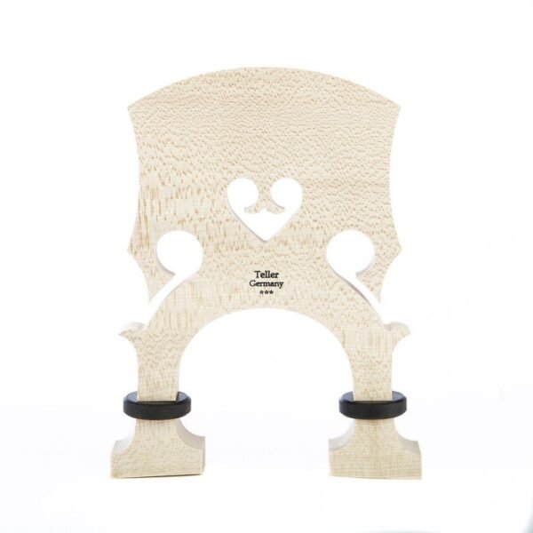 Puente contrabajo regulable J. Teller*** ébano 4/4