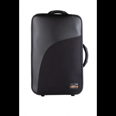 Estuche de trompeta + fiscorno Bam Conservatoire CONS3037SN Black Negro