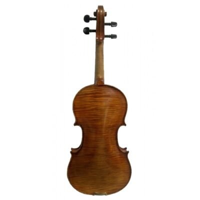 iolin-conservatorio-luthier-madera-seleccionada Fondo de arce flameado violín conservatorio 15 años secado