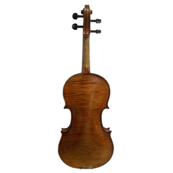 iolin-conservatorio-luthier-madera-seleccionada Fondo de arce flameado violín conservatorio 15 años secado