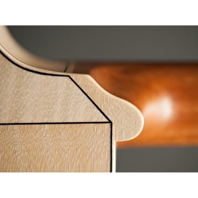 2 Fondo de arce flameado austriaco guitarra Arte de Luthier