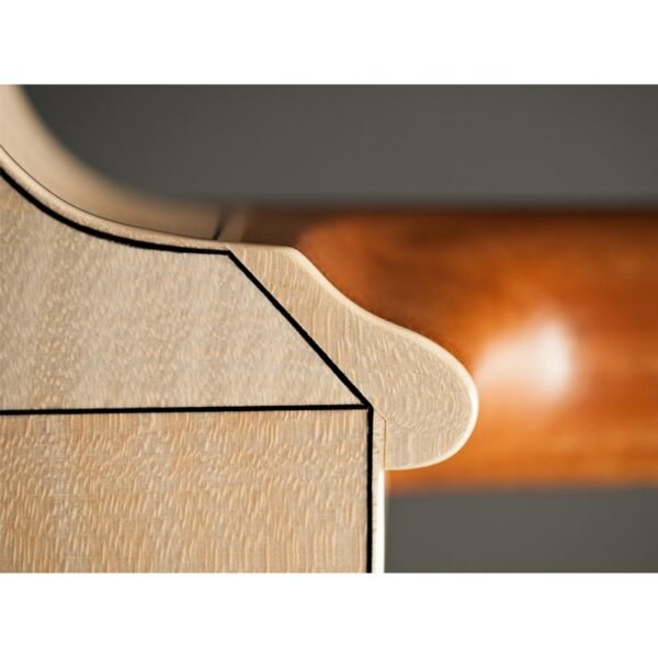 2 Fondo de arce flameado austriaco guitarra Arte de Luthier