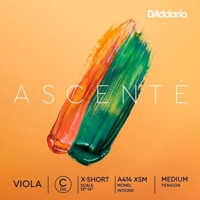 Cuerda de viola D'Addario Ascenté 4ª Do 13""-14"" Extra Short 13""-14"" XSM