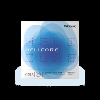 Juego de cuerdas de viola D'Addario Helicore Extra Long Medium