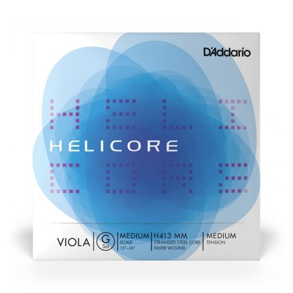 Cuerda de viola D'Addario Helicore 3ª Sol Medium Medium 15""-16"" MM