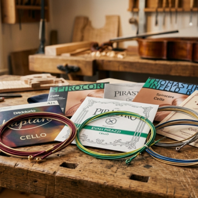En Arte de Luthier seleccionamos las mejores cuerdas para violín, viola, violonchelo y contrabajo. Trabajamos con marcas de prestigio mundial como Pirastro, Thomastik-Infeld, Larsen y Jargar para garantizar un sonido excepcional. Ya busques cuerdas de tripa, sintéticas o metálicas, te ofrecemos el asesoramiento técnico de un luthier experto para encontrar el juego que mejor se adapte a tu instrumento. Calidad profesional y frescura garantizada en cada set.