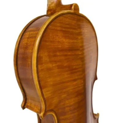 Arce flameado de violín profesional de taller