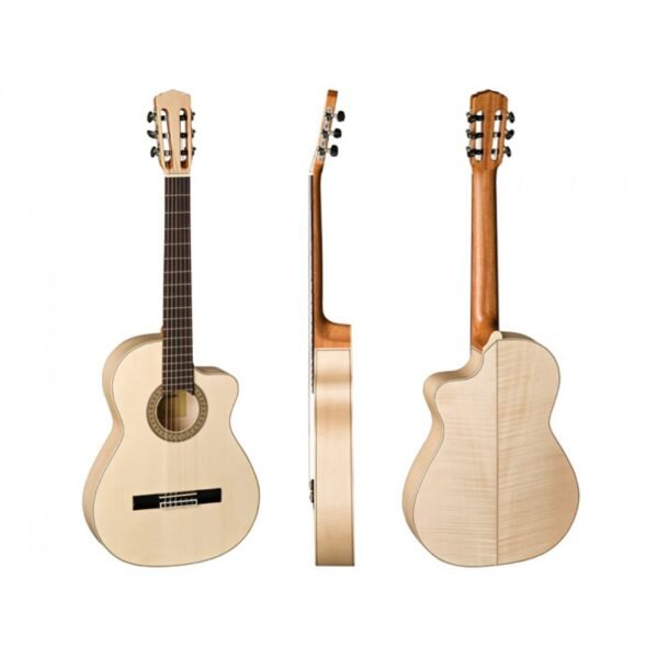 guitarra clasica Guitarra clásica Arte de Luthier abeto y arce flameado